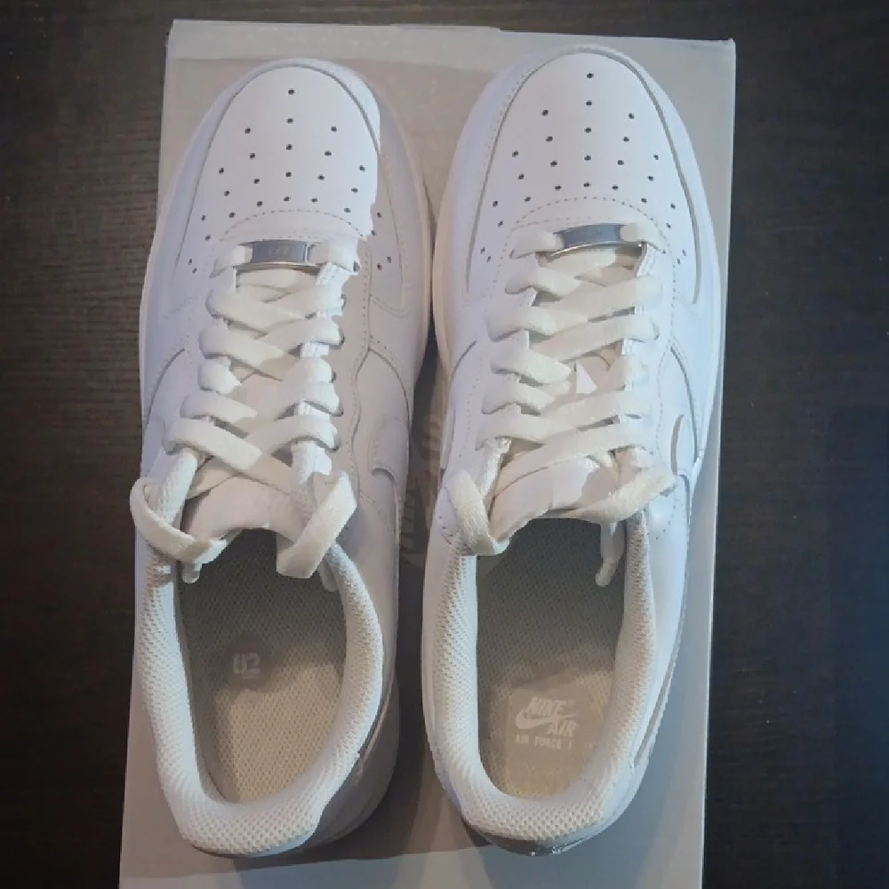 Travis Scott Nike Air Force 1 Low '07 White Cactus Jack Utopia Edition Women 8.5 - Picture 6 of 10